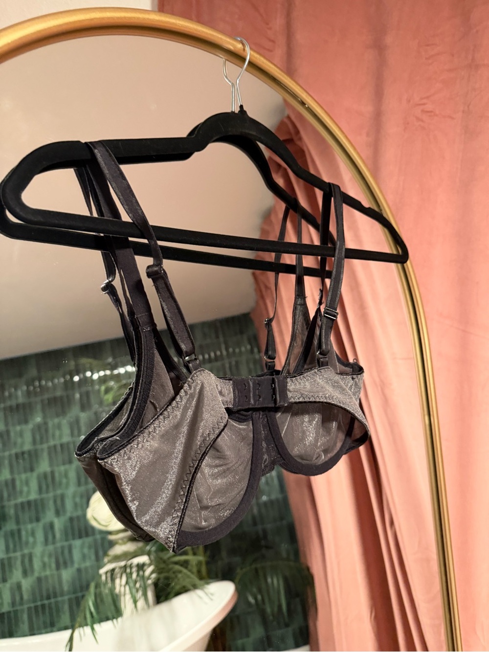 Shimmery Silver Underwire Bra - Women Intimates & Sleepwear - Picture 3 of 4
